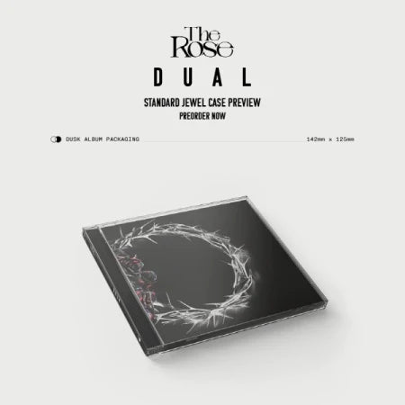 The Rose - 2nd Full Album DUAL Jewel Case Album Dusk