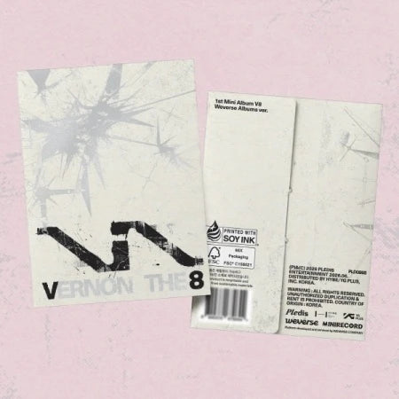 V8 (SEVENTEEN) - V8 (1st Mini Album) (Weverse Albums ver.)