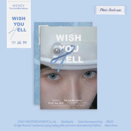 WENDY - 2ND MINI ALBUM Wish You Hell Photo Book Version