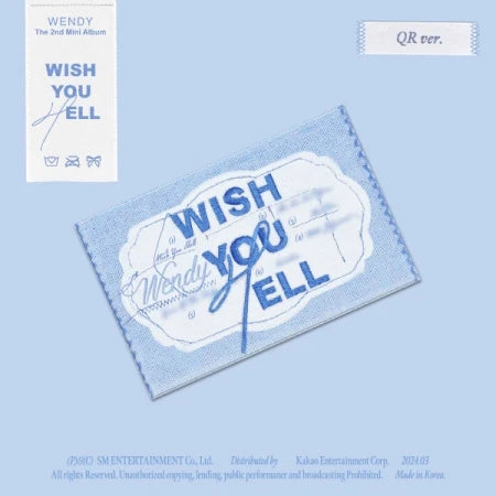 WENDY - 2ND MINI ALBUM Wish You Hell QR Version Smart album