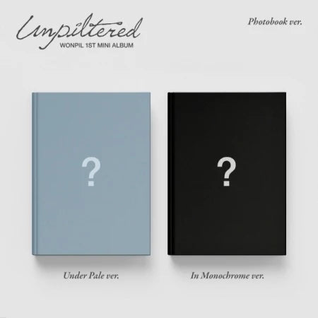 WONPIL (DAY6) - Unpiltered (Photobook Version) (1st Mini Album)