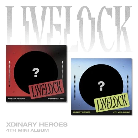 XDINARY-HEROES - 4TH MINI ALBUM LIVELOCK DIGIPACK VERSION
