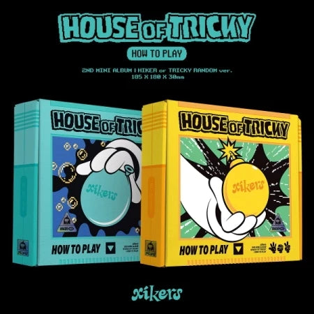 XIKERS - 2ND MINI ALBUM   HOUSE OF TRICKY : HOW TO PLAY