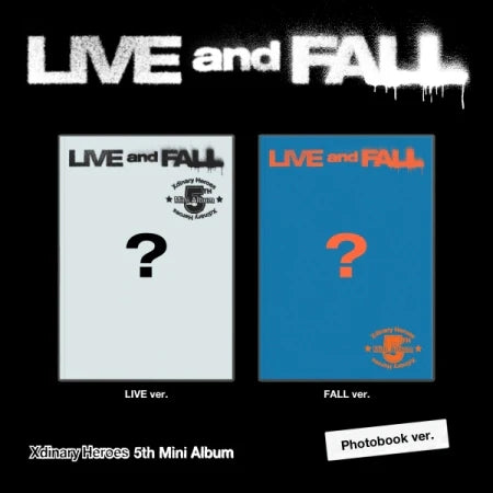 Xdinary Heroes - 5th MINI ALBUM LIVE and FALL (PHOTOBOOK Version)