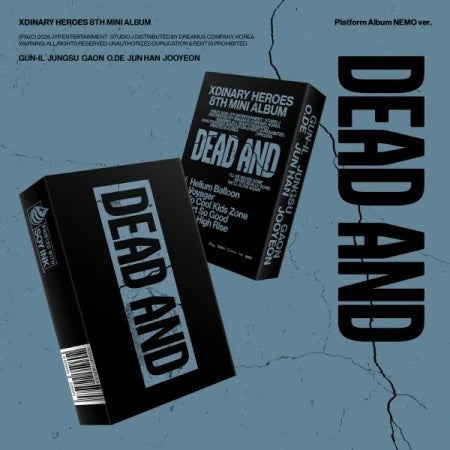 Xdinary Heroes - DEAD AND (8th MINI ALBUM) (Platform Album NEMO Version)