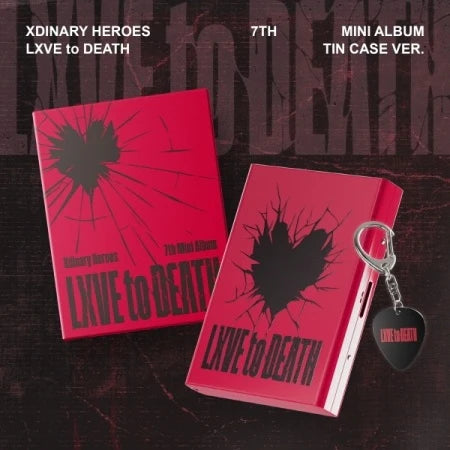 Xdinary Heroes - LXVE to DEATH (7th Mini Album) (Dreamus Tin Case ver.)