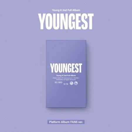 Young K (DAY6) - YOUNGEST (2nd Full Album) (Platform Album FANS ver.)