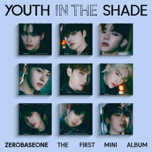 ZEROBASEONE - 1st Mini Album YOUTH IN THE SHADE Digipack VERSION