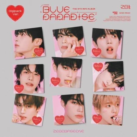ZEROBASEONE - BLUE PARADISE (Digipack Version) - SOKOLLAB