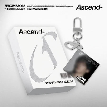ZEROBASEONE - Ascend- (The 6th Mini Album ) (LENTICULAR KEYRING Version)