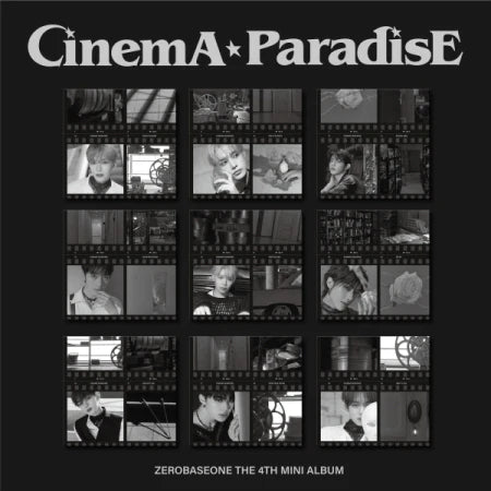 ZEROBASEONE - The 4th Mini Album CINEMA PARADISE (Digipack Version)