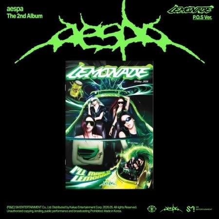 aespa - LEMONADE (2nd FULL ALBUM) (P.O.S Version)