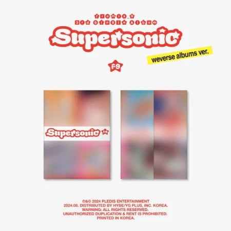 fromis_9 - 3RD SINGLE ALBUM Supersonic (weverse albums version)