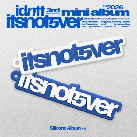 idntt - itsnotover (Mini Album) (Silicone Album) Infographic