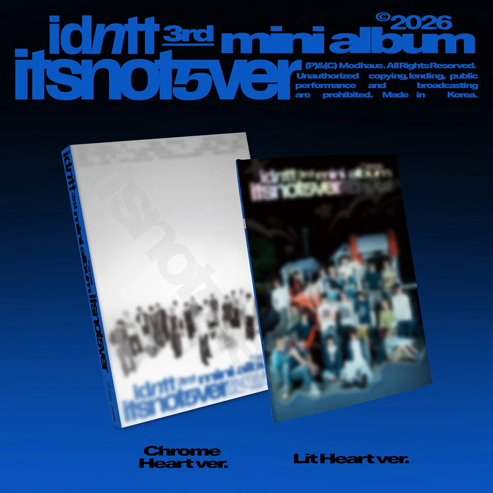 idntt - itsnotover (Mini Album) (Standard Ver.)