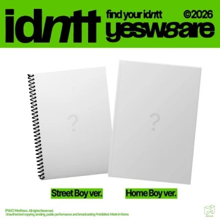 idntt - yesweare (Mini album) (Standard Version)