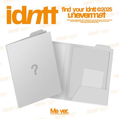 idntt - <unevermet> (MINI ALBUM) (STANDARD Version) Me