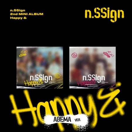 n.SSign - 2nd MINI ALBUM [Happy &] ABEMA Version - SOKOLLAB