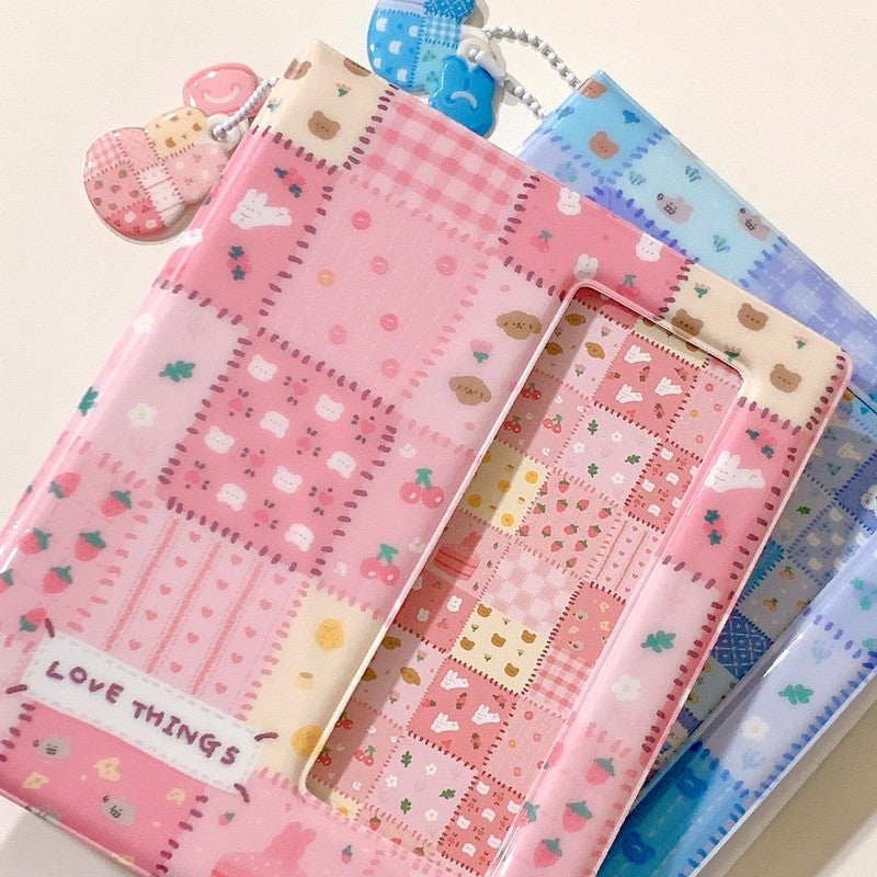 OKIKI 4 Cut Collect Book Quilting(pink)