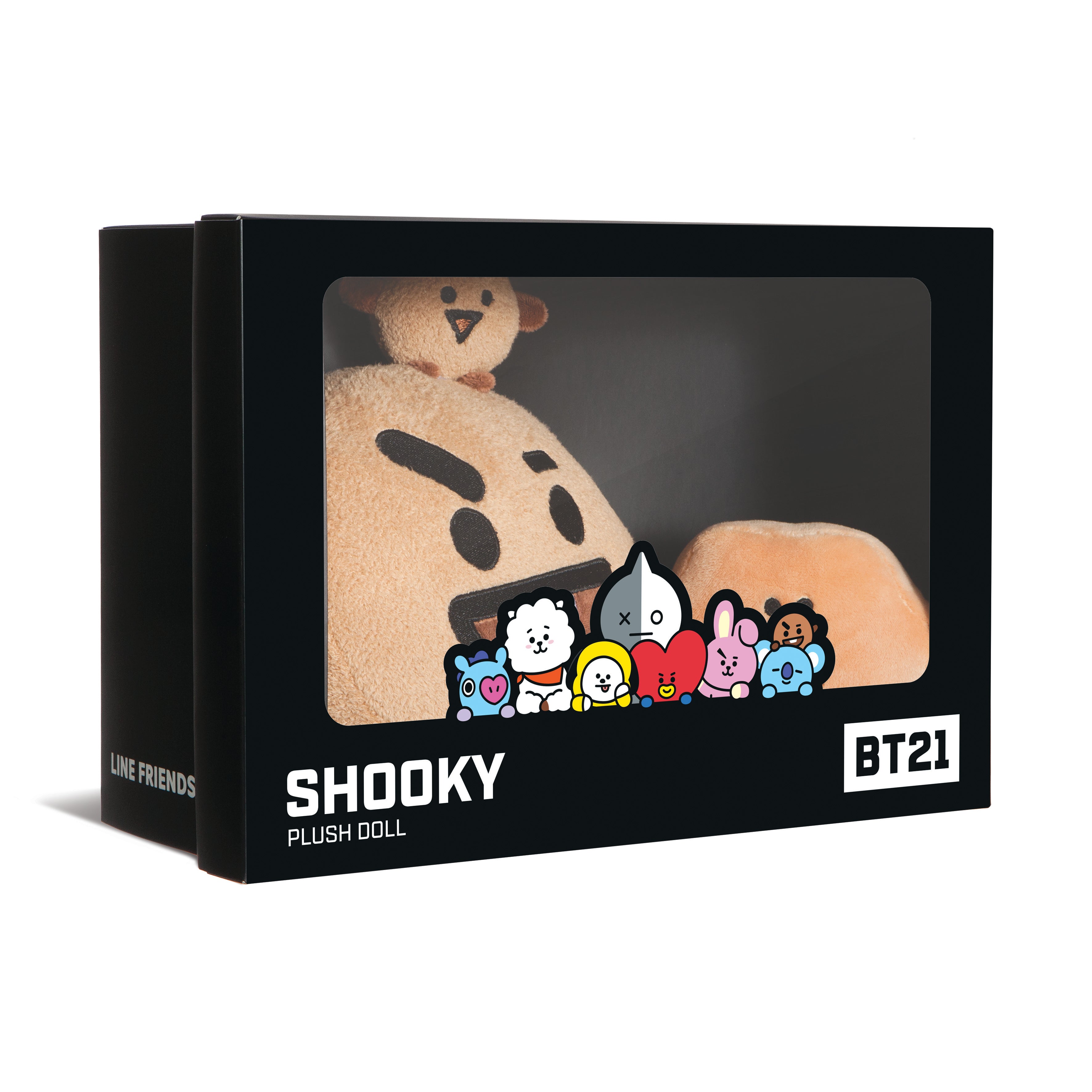 BT21 SHOOKY Plush MD (MEDIUM PLUSHY AURORA) - SOKOLLAB
