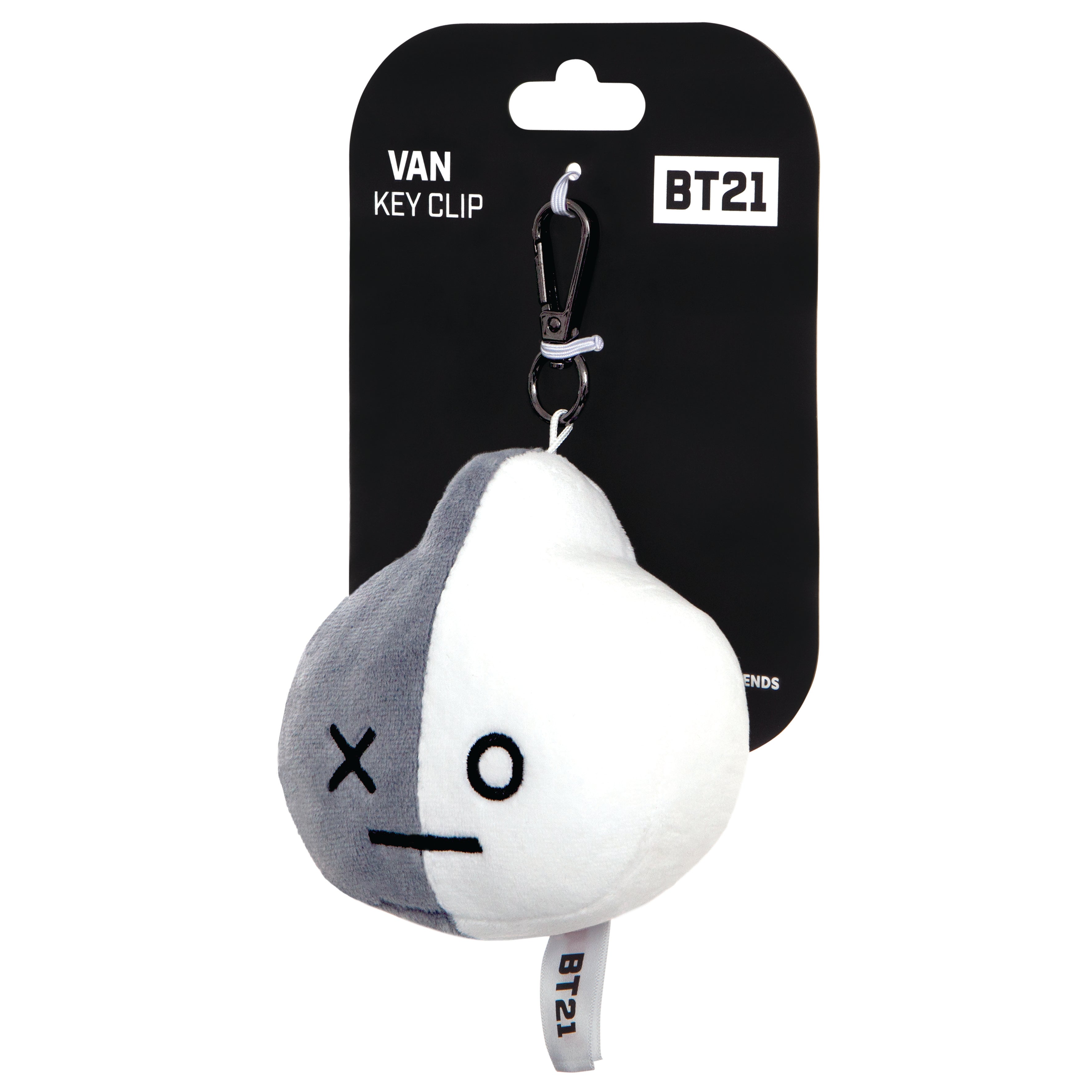 BT21 VAN Head Keychain Aurora SOKOLLAB