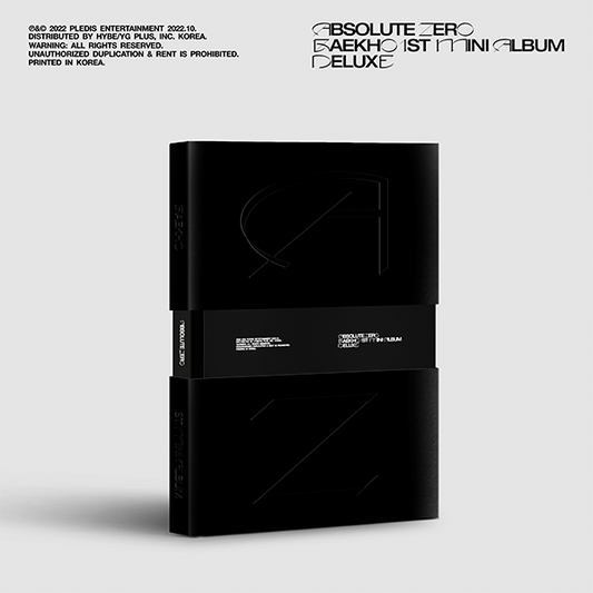 BAEKHO - 1ST MINI ALBUM ABSOLUTE ZERO DELUXE VER.