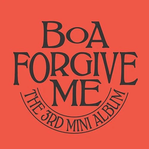 BOA - 3RD MINI ALBUM FORGIVE ME (HATE VER.)