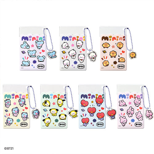 BT21 CLEAR CARD POCKET [minini]