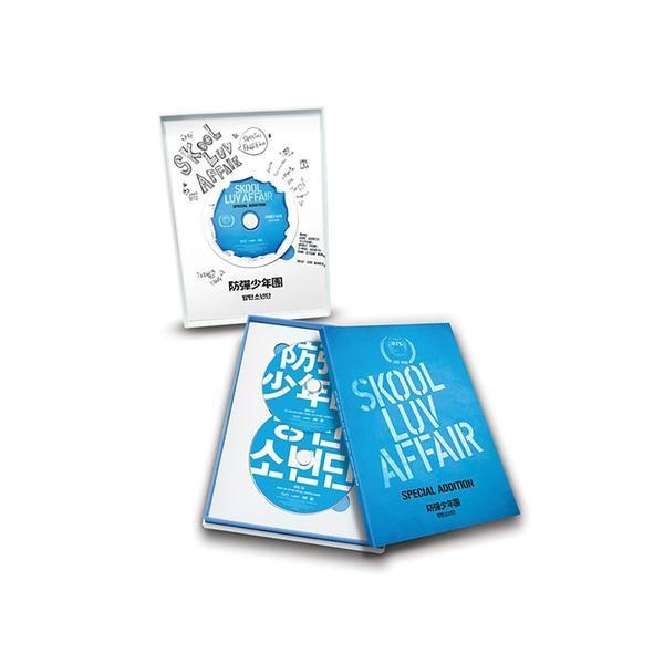 BTS SKOOL LUV AFFAIR SPECIAL ADDITION EDITION 1CD+ 2DVD