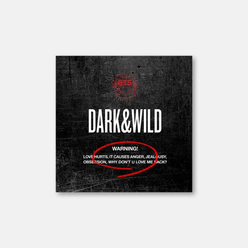 BTS DARK & WILD 방탄소년단 - 정규 1집