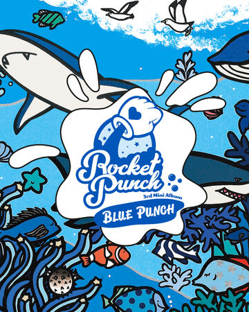 Rocket Punch 3rd Mini Album Blue Punch