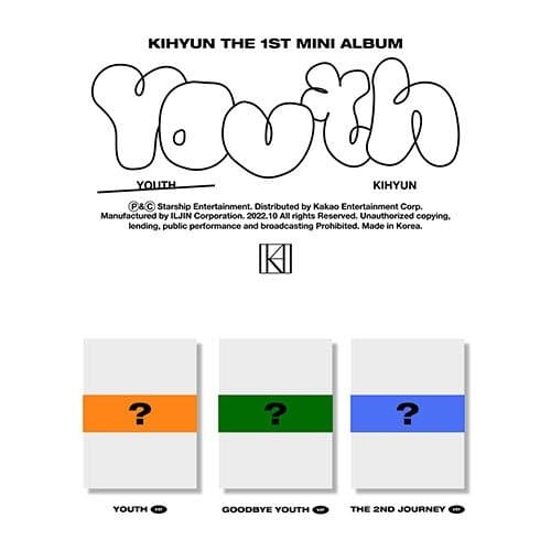 KIHYUN - 1ST MINI ALBUM YOUTH