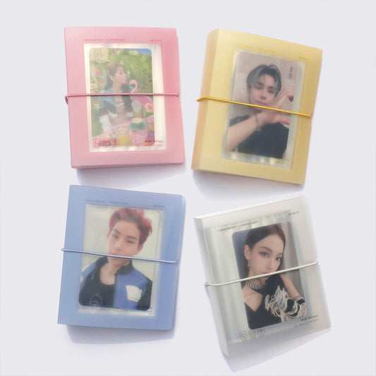 BE ON D Deco Pocket Sleeve Photo Card File yellow