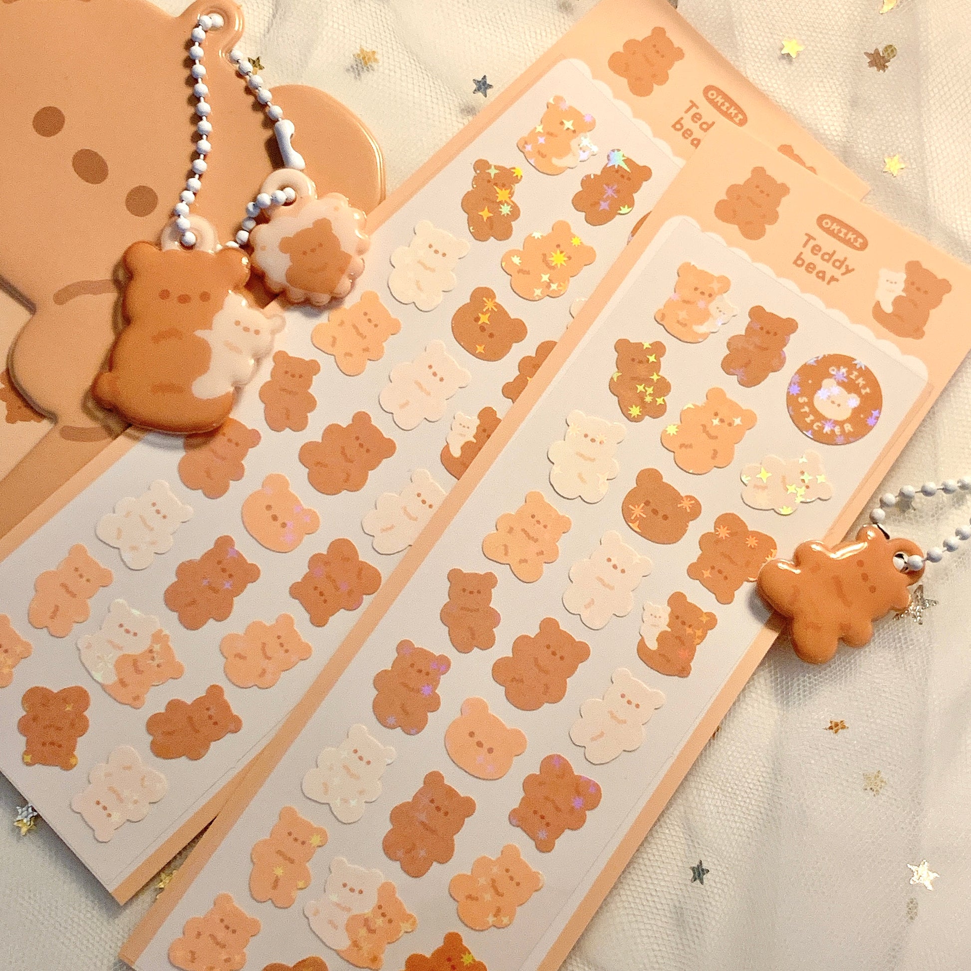 OKIKI sticker teddy bear