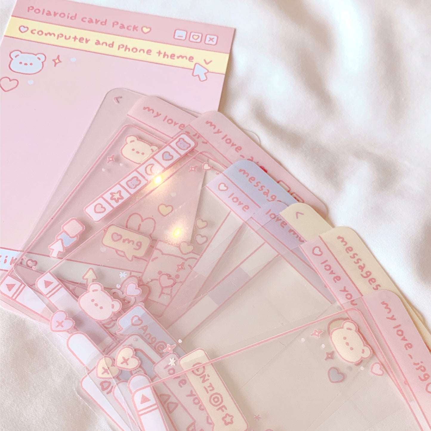 OKIKI Polaroid transparent card