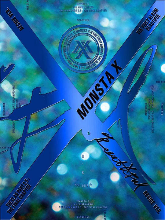 MONSTA X - 1ST FULL ALBUM THE CLAN PART 2.5  BEAUTIFUL BESIDE Ver.