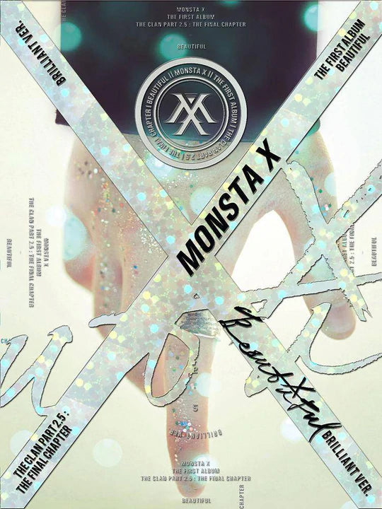 MONSTA X - 1ST FULL ALBUM THE CLAN PART 2.5  BEAUTIFUL BRILLIANT Ver.