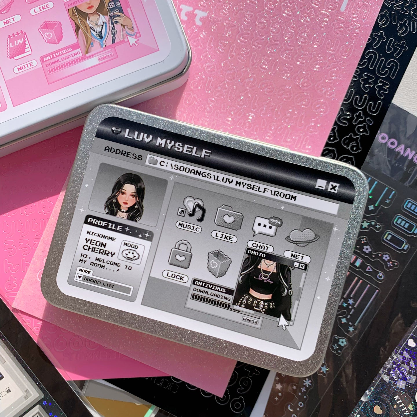 SOOANG STUDIO Photocard holder pink - SOKOLLAB