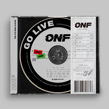 ONF 4th Mini Album GO LIVE (reissue)