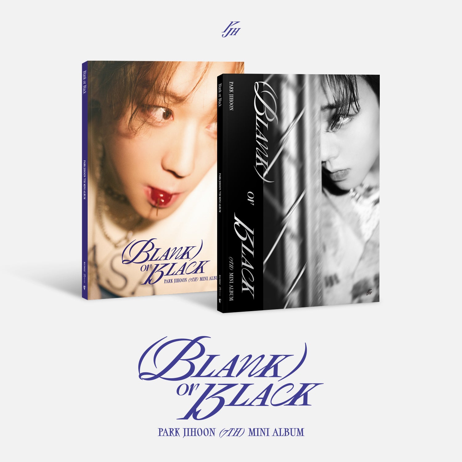 PARK JIHOON - 7th MINI ALBUM Blank or Black