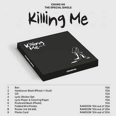 PREORDER CHUNGHA THE SPECIAL SINGLE KILLING ME