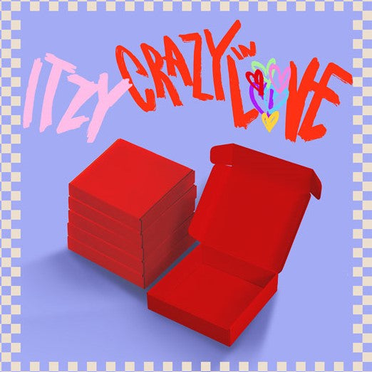 PREORDER  ITZY  THE 1ST ALBUM CRAZY IN LOVE