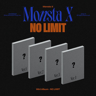 PREORDER  MONSTA X - 10TH MINI ALBUM NO LIMIT