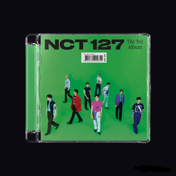 PREORDER  NCT 127 - THE 3RD ALBUM STICKER (JEWEL CASE VER.)