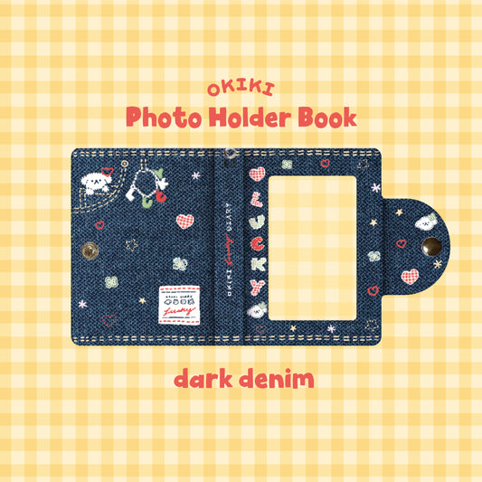 OKIKI Photo holderbook dark denim