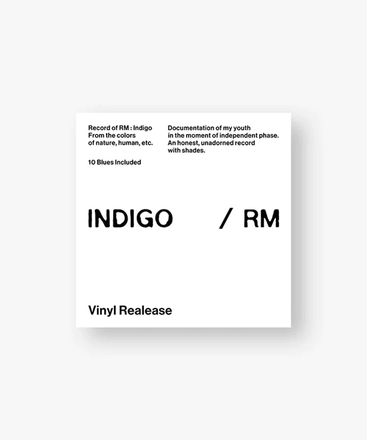 RM (BTS) - SOLO ALBUM INDIGO LP VER. - SOKOLLAB RM (BTS) - SOLO ALBUM INDIGO LP VER. - SOKOLLAB