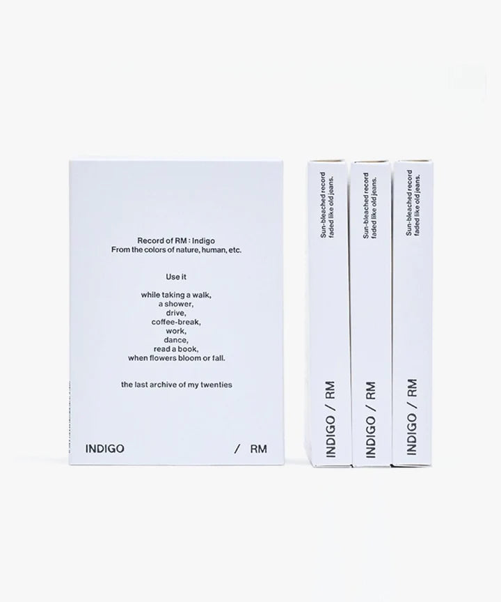 RM (BTS) - SOLO ALBUM INDIGO POSTCARD EDITION WEVERSE ALBUMS VER