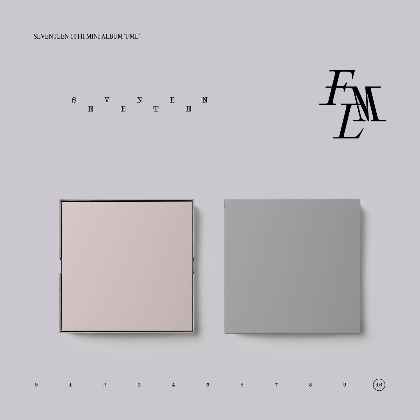 SEVENTEEN - 10TH MINI ALBUM FML CARAT VERSION