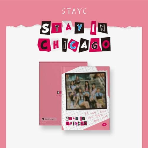 STAYC 1ST PHOTOBOOK [STAY IN CHICAGO] WITH A RANDOM PHOTOCARD