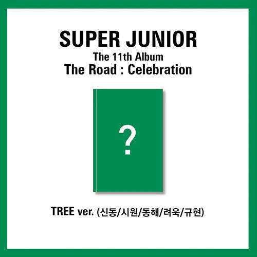 SUPER JUNIOR – 11TH FULL ALBUM VOL.2 THE ROAD : CELEBRATION Tree Ver